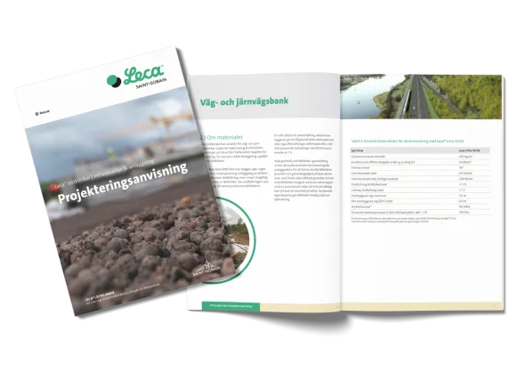 Uppslag ur Lecas projekteringsanvisning