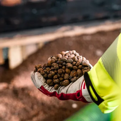 Materialegenskaper för Leca Infra 10/20
