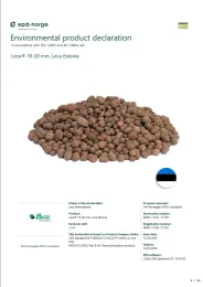 EPD - Leca Infra 10/20 (EE)