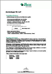 Anvisningar - Leca LLP
