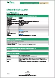 Säkerhetsdatablad - Leca lättklinker