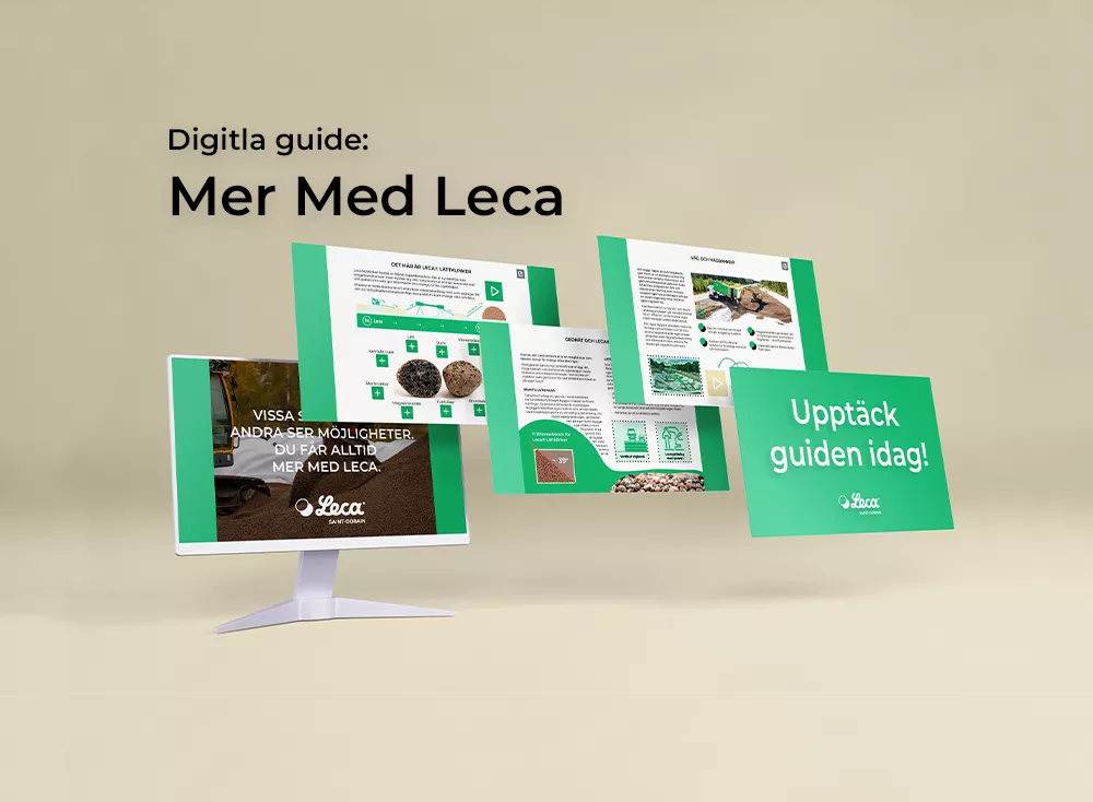 Guiden mer med leca syns på en datorskärm